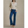 imageSOLY HUX Womens Button Down Long Sleeve Crewneck Crop Cardigan Sweater Cute Knitwear ClothesSolid Apricot