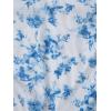 imageSOLY HUX Womens Floral Mesh Bodycon Cami Dress Cowl Neck Sleeveless Cocktail Party Wedding Guest Long Maxi DressesBlue Flower