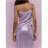 imageSOLY HUX Womens Glitter Sequin Cami Tops Spaghetti Strap Camisole Sleeveless Party Clubwear TopSolid Purple