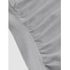 imageSOLY HUX Womens Ruched Halter Y2K Crop Tops Tie Back Sleeveless Slim Fit Cami TopsSolid Light Grey