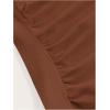imageSOLY HUX Womens Ruched Halter Y2K Crop Tops Tie Back Sleeveless Slim Fit Cami TopsSolid Rust Brown