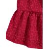 imageSOLY HUX Womens Spaghetti Strap Ruffle Hem Peplum Cami Top Jacquard CamisolePlain Red