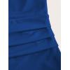 imageSOLY HUX Womens Summer Mini Dresses Off The Shoulder Ruched Bodycon Graduation Dress Sexy Going Out Party Club OutfitsDark Blue