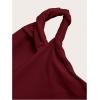 imageSOLY HUX Womens Summer Mini Dresses Off The Shoulder Ruched Bodycon Graduation Dress Sexy Going Out Party Club OutfitsDark Red