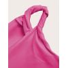 imageSOLY HUX Womens Summer Mini Dresses Off The Shoulder Ruched Bodycon Graduation Dress Sexy Going Out Party Club OutfitsHot Pink
