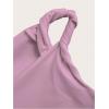 imageSOLY HUX Womens Summer Mini Dresses Off The Shoulder Ruched Bodycon Graduation Dress Sexy Going Out Party Club OutfitsPlain Pink