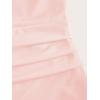 imageSOLY HUX Womens Summer Mini Dresses Off The Shoulder Ruched Bodycon Graduation Dress Sexy Going Out Party Club OutfitsSolid Pink