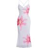 Pink Flower Print