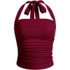 Solid Burgundy