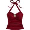 Plain Burgundy