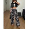 imageSOLY HUX Jersey Shirts for Women Y2k Crop Tops Streetwear Sportswear Short Sleeve TShirt Cute Football Jersey TopBlack 9