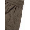 imageSOLY HUX Mens 2 Piece Corduroy Pants Drawstring Elastic Waist Straight Leg Baggy Pants with PocketsPlain Brown