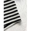 imageSOLY HUX Womens 2 Piece Striped Off The Shoulder Crop Tops and Mini Shorts Set Summer Y2K Going Out OutfitsBlack Striped