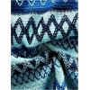 imageSOLY HUX Womens 2 Piece Striped Off The Shoulder Crop Tops and Mini Shorts Set Summer Y2K Going Out OutfitsBlue Chevron