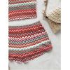 imageSOLY HUX Womens 2 Piece Striped Off The Shoulder Crop Tops and Mini Shorts Set Summer Y2K Going Out OutfitsMulticoloured Chevron