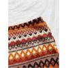imageSOLY HUX Womens 2 Piece Striped Off The Shoulder Crop Tops and Mini Shorts Set Summer Y2K Going Out OutfitsOrange Chevron