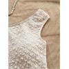 imageSOLY HUX Womens 2 Piece Striped Off The Shoulder Crop Tops and Mini Shorts Set Summer Y2K Going Out OutfitsPlain Apricot