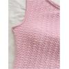 imageSOLY HUX Womens 2 Piece Striped Off The Shoulder Crop Tops and Mini Shorts Set Summer Y2K Going Out OutfitsPure Pink Textured