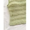 imageSOLY HUX Womens 2 Piece Striped Off The Shoulder Crop Tops and Mini Shorts Set Summer Y2K Going Out OutfitsSolid Green Textured