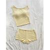 imageSOLY HUX Womens 2 Piece Striped Off The Shoulder Crop Tops and Mini Shorts Set Summer Y2K Going Out OutfitsYellow and White