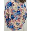 imageSOLY HUX Womens Floral Print Button Down Cardigan Sweater Lightweight Cozy Fall Outfits Trendy 2025Apricot Floral