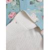 imageSOLY HUX Womens Floral Print Button Down Cardigan Sweater Lightweight Cozy Fall Outfits Trendy 2025Green Floral