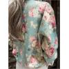 imageSOLY HUX Womens Floral Print Button Down Cardigan Sweater Lightweight Cozy Fall Outfits Trendy 2025Green Floral