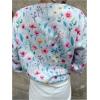 imageSOLY HUX Womens Floral Print Button Down Cardigan Sweater Lightweight Cozy Fall Outfits Trendy 2025Light Blue Floral