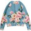 imageSOLY HUX Womens Floral Print Button Down Cardigan Sweater Lightweight Cozy Fall Outfits Trendy 2025Multi Blue