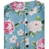 imageSOLY HUX Womens Floral Print Button Down Cardigan Sweater Lightweight Cozy Fall Outfits Trendy 2025Multicolor Green
