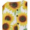 imageSOLY HUX Womens Floral Print Button Down Cardigan Sweater Lightweight Cozy Fall Outfits Trendy 2025Sunflower Print