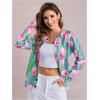 imageSOLY HUX Womens Floral Print Button Down Cardigan Sweater Lightweight Cozy Fall Outfits Trendy 2025Tulips Print