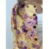 imageSOLY HUX Womens Floral Print Button Down Cardigan Sweater Lightweight Cozy Fall Outfits Trendy 2025Yellow Floral