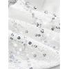 imageSOLY HUX Womens Gothic Grunge PU Leather Sparkly Halter Crop Top Y2k Deep V Neck Vest Rave OutfitsSolid White