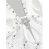 imageSOLY HUX Womens Gothic Grunge PU Leather Sparkly Halter Crop Top Y2k Deep V Neck Vest Rave OutfitsSolid White