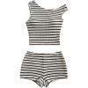 Black and White Striped