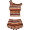 Multi Chevron Print