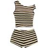 Multi Yellow Striped