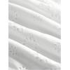 imageSOLY HUX Womens Summer Boho Skirt Eyelet Embroidery Bow Tie High Waisted A Line Flowy Vacation Long SkirtsPlain White
