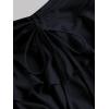 imageSOLY HUX Womens Y2K Ruffle Mini Skirt with Shorts Underneath High Waisted Tiered Skirts Coquette SkortsPlain Dark Blue