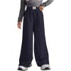 imageSOLY HUX Girls Wide Leg Sweatpants Elastic High Waisted Loose Baggy Pants with PocketsDark Blue