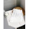 imageSOLY HUX Womens Drawstring Waist Shorts Button Elastic Low Rise Casual Summer ShortsSolid White