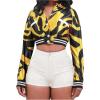 imageSOLY HUX Womens Leopard Print Mini Shorts High Waisted Y2k Streetwear Booty ShortsPlain Apricot