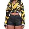 imageSOLY HUX Womens Leopard Print Mini Shorts High Waisted Y2k Streetwear Booty ShortsSolid Black