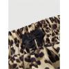 imageSOLY HUX Womens Plus Size Ruffle Bloomers Shorts Y2k Leopard Layered Lolita Pumpkin Bottoms Mini ShortsMulticoloured Leopard