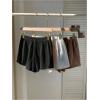 imageSOLY HUX Womens Summer Shorts 3 Packs Elastic Waist Wide Leg Casual Cotton Shorts SetsKhaki Black White
