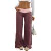 Burgundy Colorblock