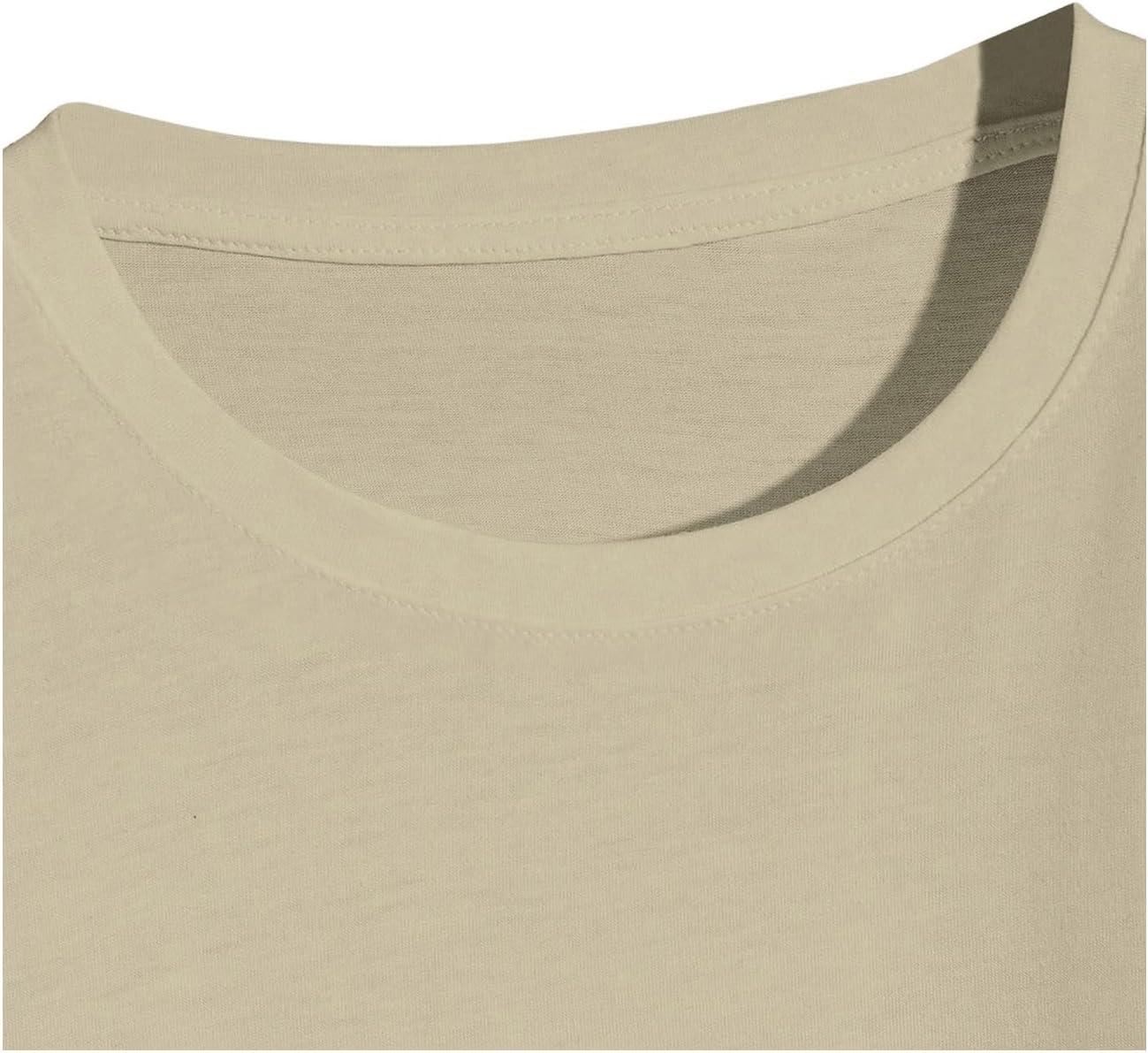 imageSOLY HUX Mens Summer Letter Graphic Short Sleeve Crew Neck T Shirt Drop Shoulder Casual Tee TopsKhaki Letter