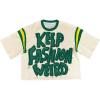 imageSOLY HUX Mens Letter Graphic Tees Short Sleeve Oversized T Shirt Streetwear Summer TopsMulticoloured Letter
