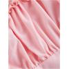 imageSOLY HUX Womens Layered Ruffle Hem Dress Sleeveless Ruched Asymmetrical Long Party DressesPlain Light Pink